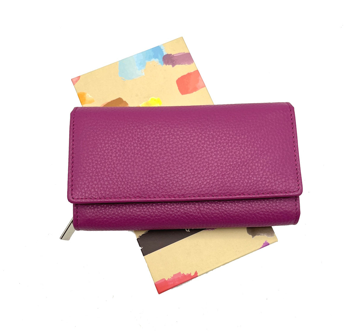 Genuine leather wallet, for women, art. PFD6.392