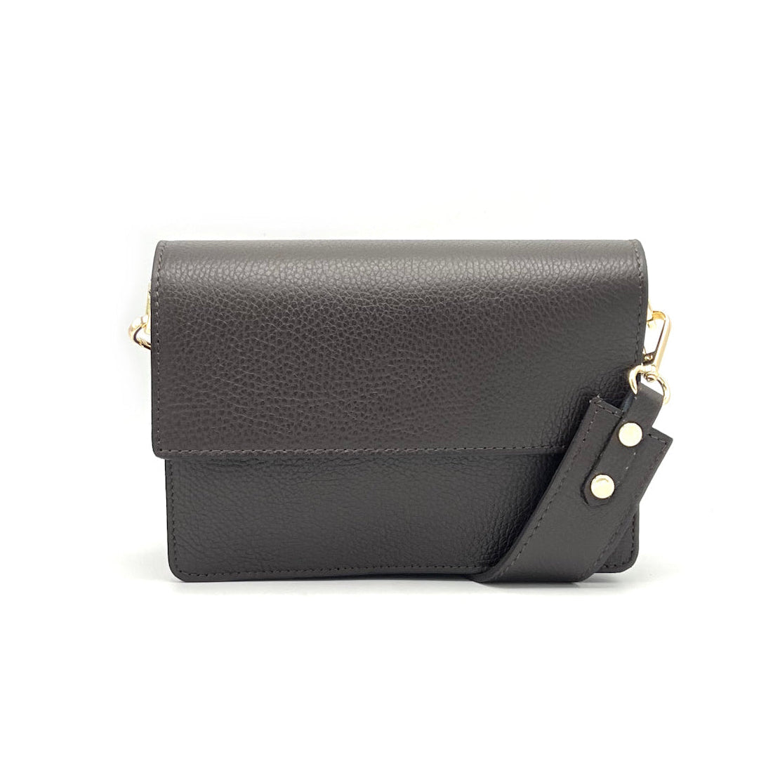 Borsa a tracolla in vera pelle, Made in Italy, art. 112540