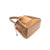Suede leather bucket bag with crossbody strap, Made in Italy, art. 112659