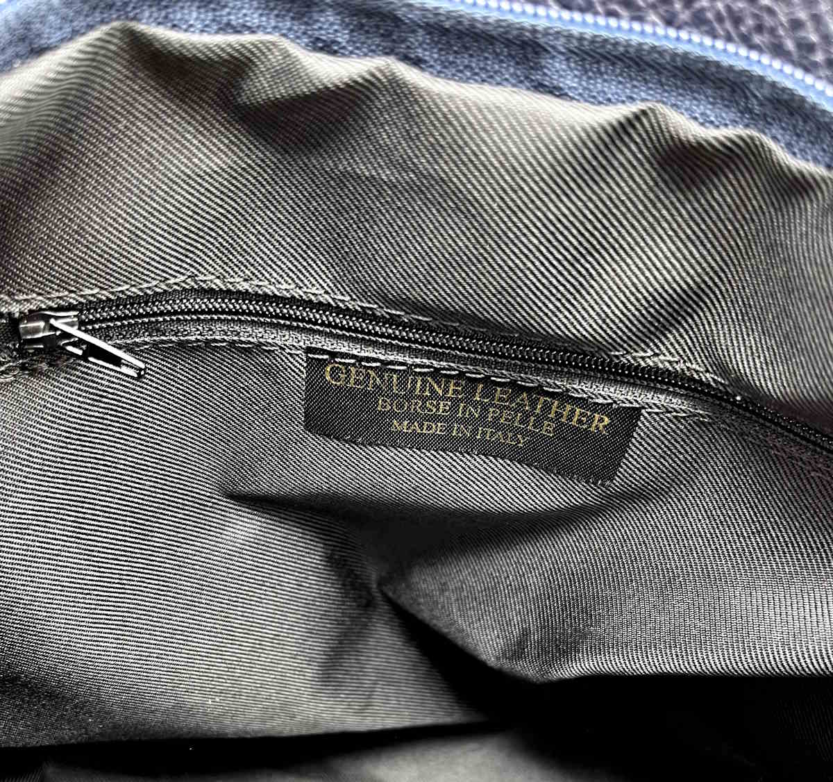 Genuine leather shoulder bag, for women, Made in Italy, art. 112453