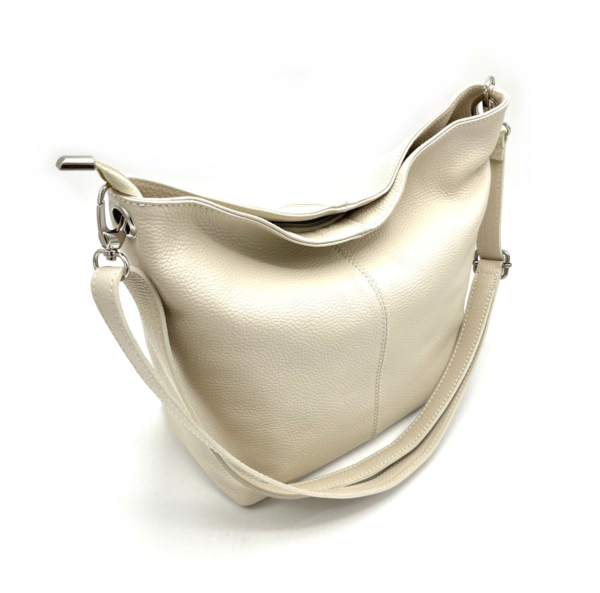 Genuine leather shoulder bag, for women, Made in Italy, art. 112453