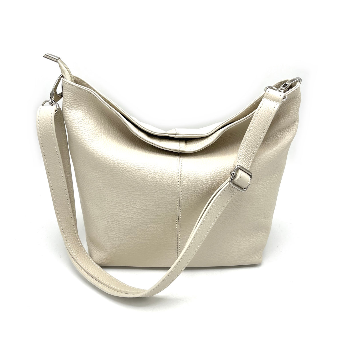 Genuine leather shoulder bag, for women, Made in Italy, art. 112453