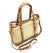 Genuine leather and straw bag, Made in Italy, art. 112455