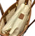 Genuine leather and straw bag, Made in Italy, art. 112454