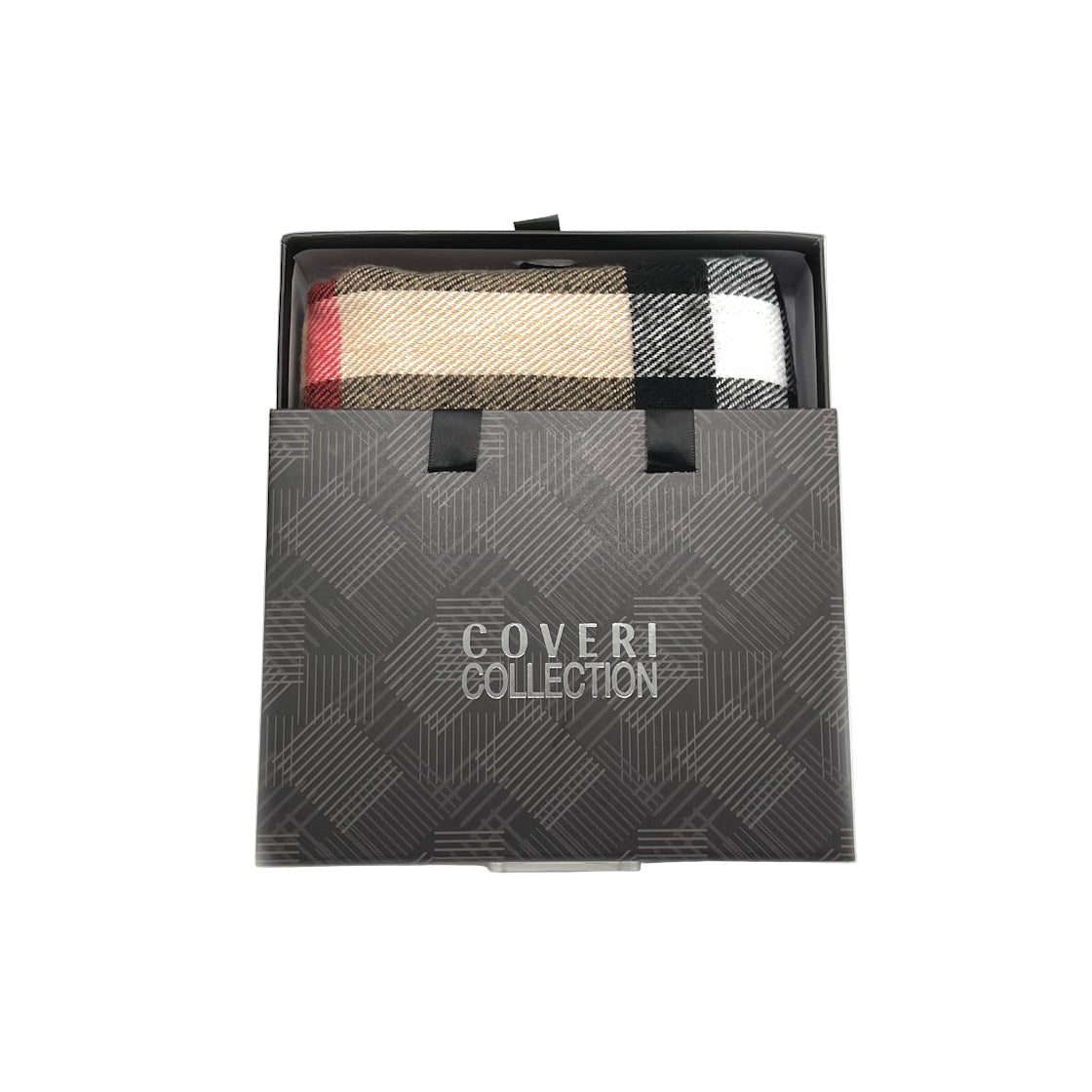 Men’s Winter Scarf – Gift Box Packaging, Brand Coveri Collection,  art. 251107