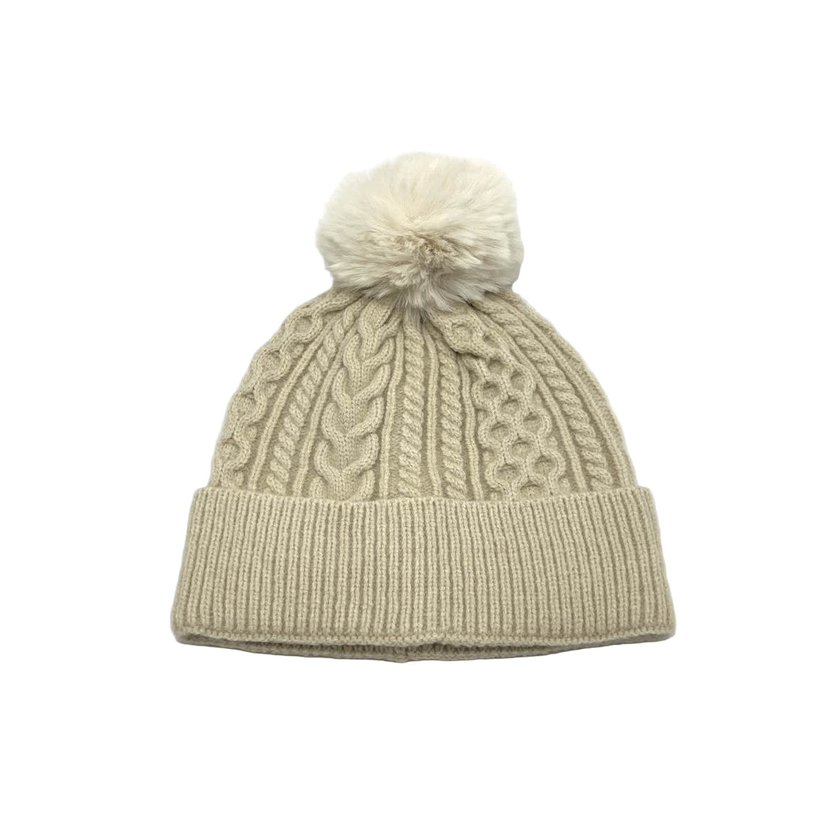 Women's knitted beanie with gift bag, Coveri Collection, art. 253302B