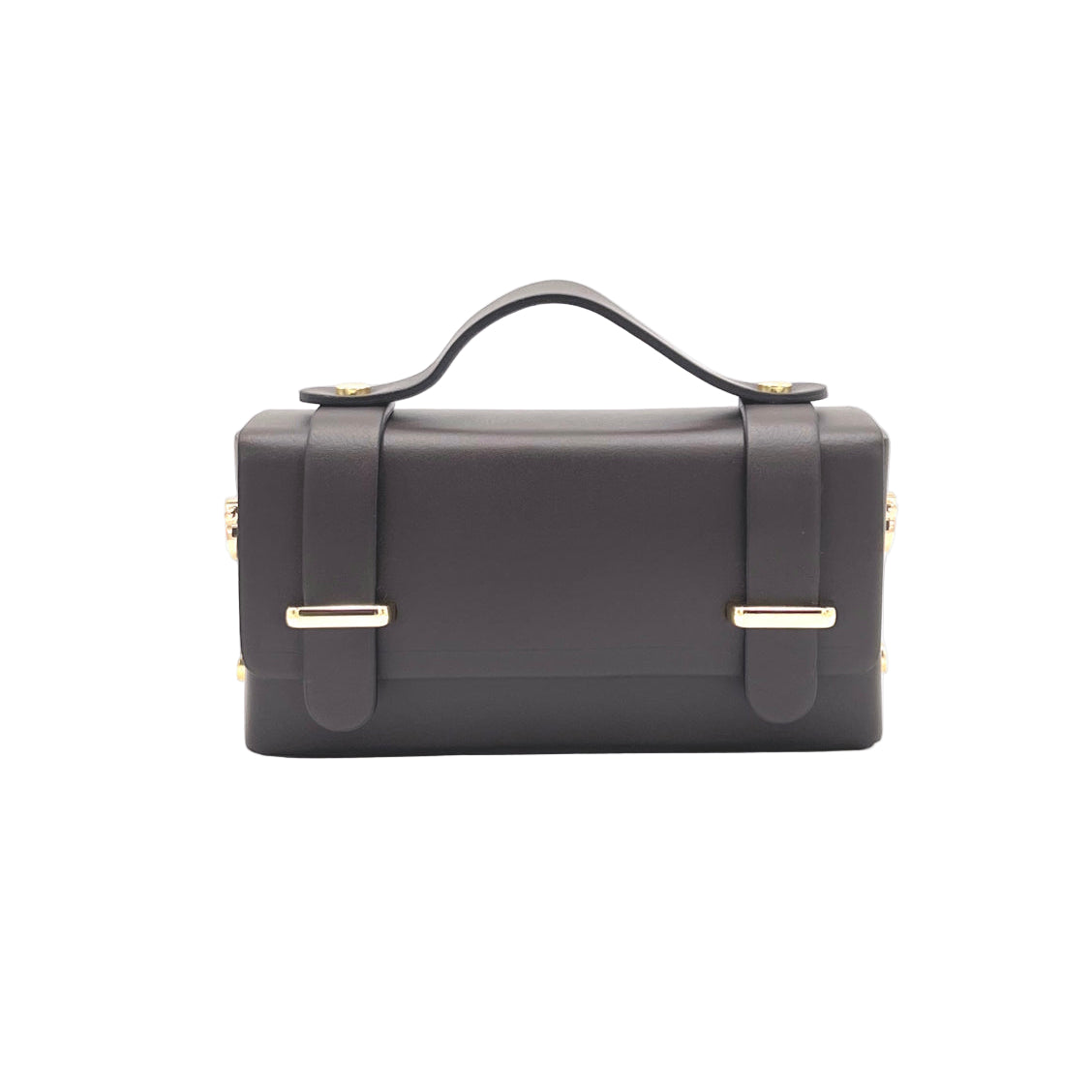 Genuine leather mini clutch bag with chain, Made in Italy, art. 112591