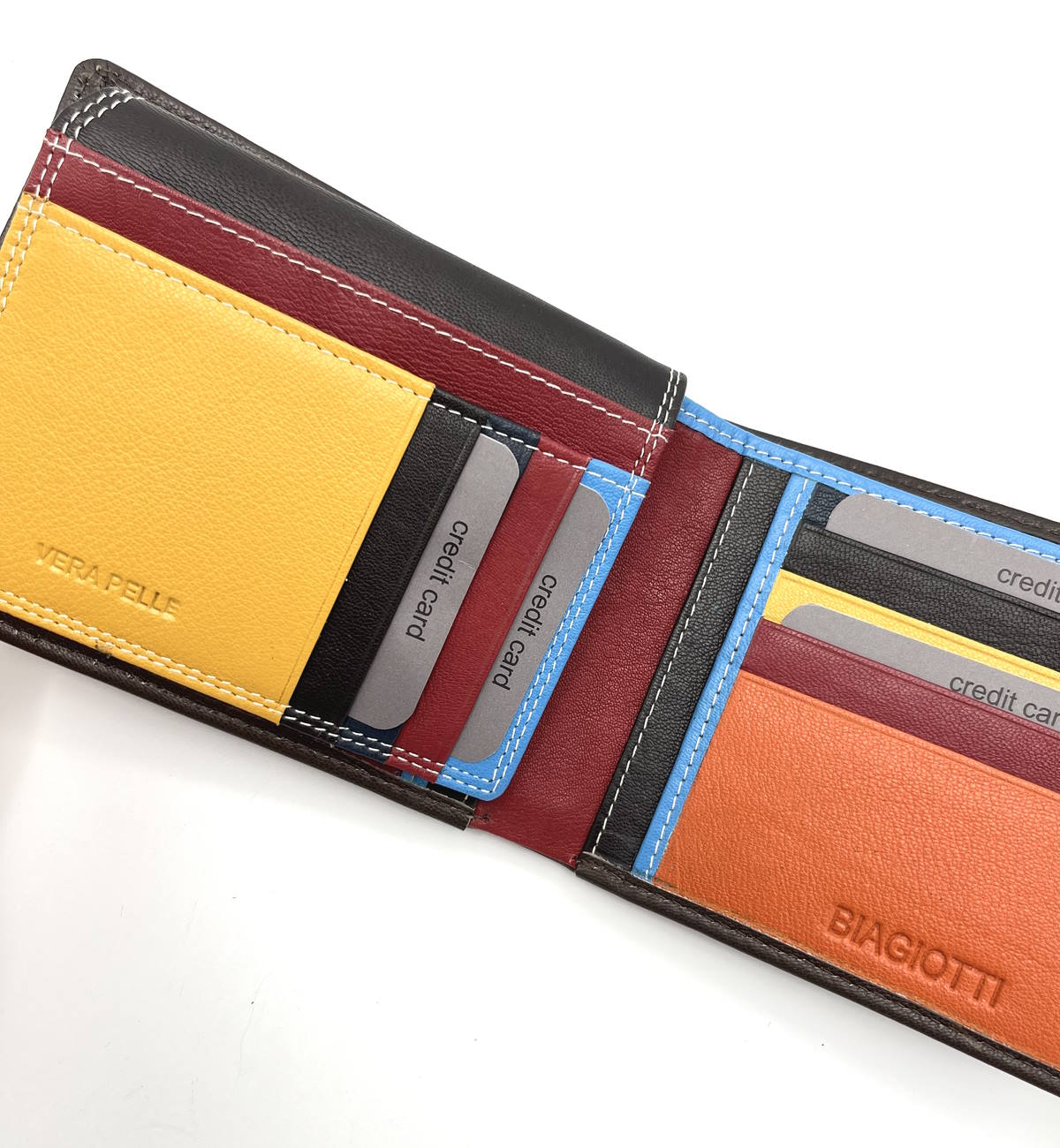 Genuine leather wallet, Brand Laura Biagiotti, art. LB23764-06
