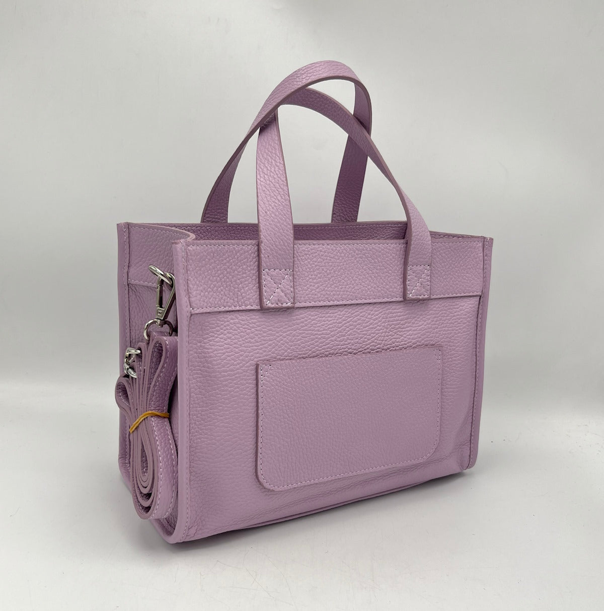 Genuine leather shoulder bag, for women, made in Italy, art. 112442