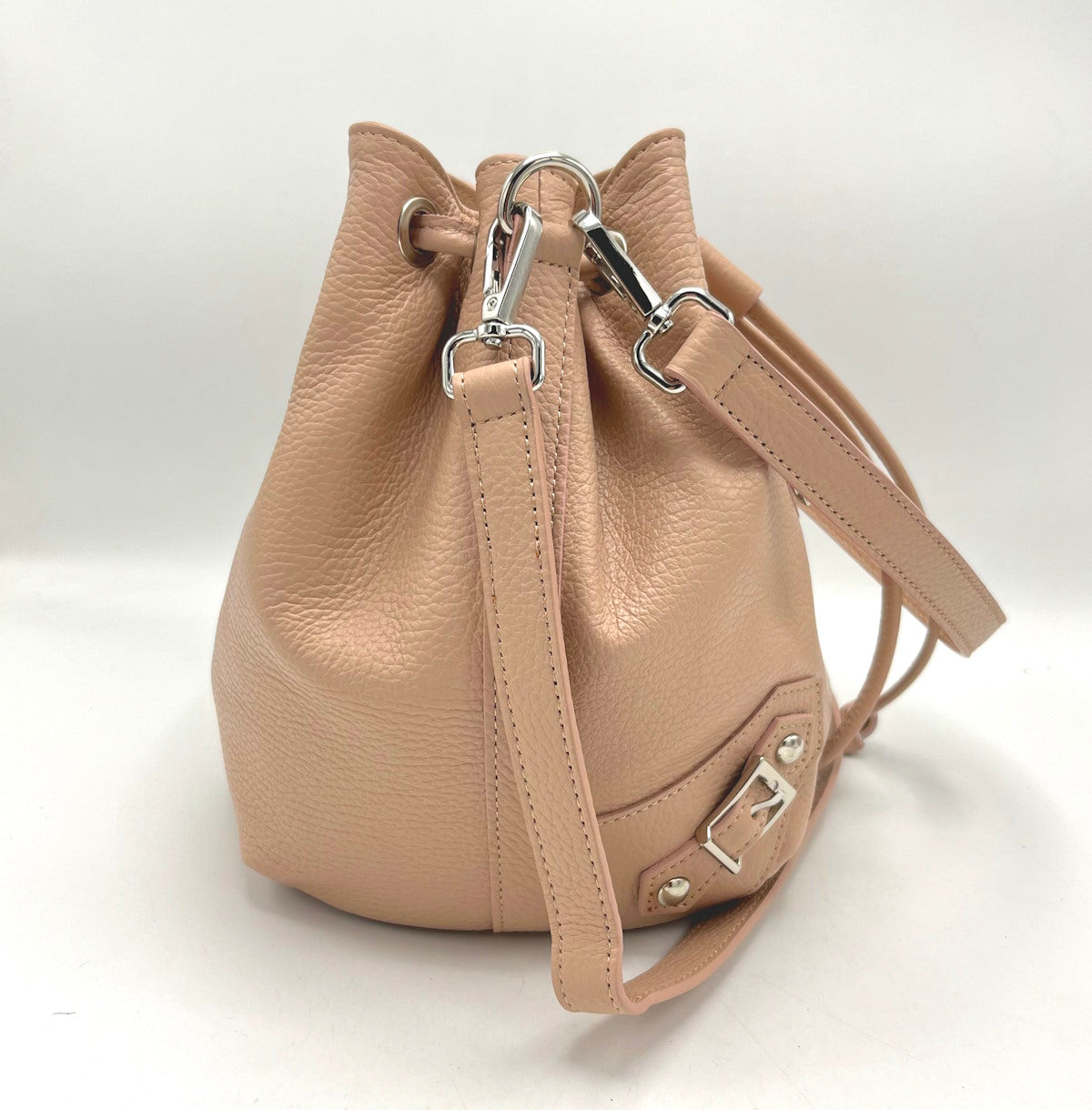 Genuine leather shoulder bag, for women, Made in Italy, art. 112457