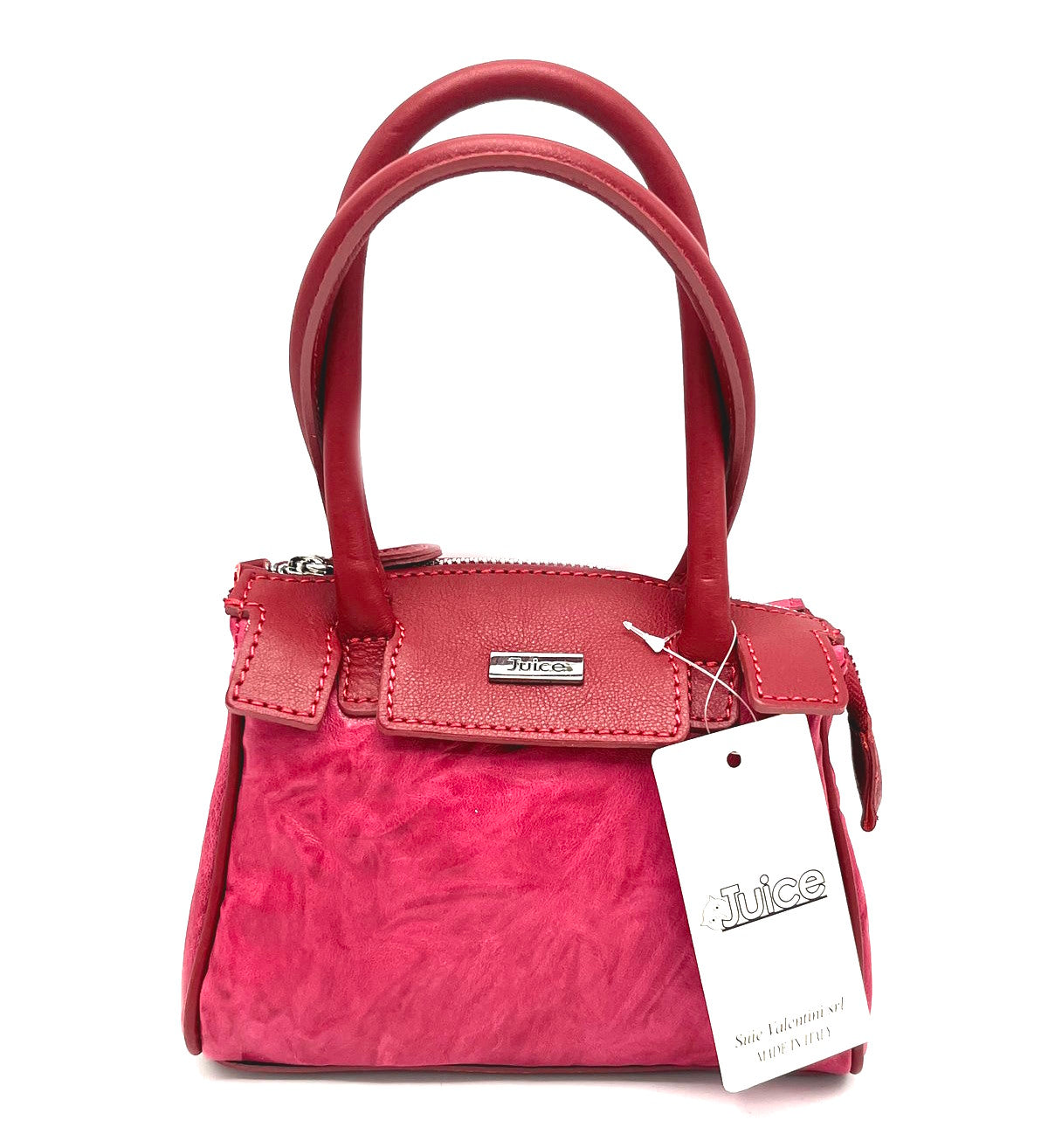 Genuine leather shoulder bag, Made in Italy, art. J804