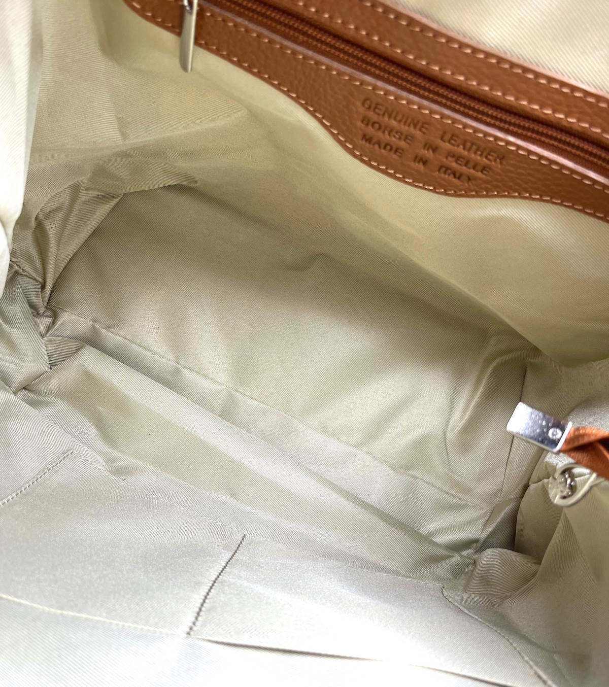 Genuine leather bag, big size, Made in Italy, art. 112477