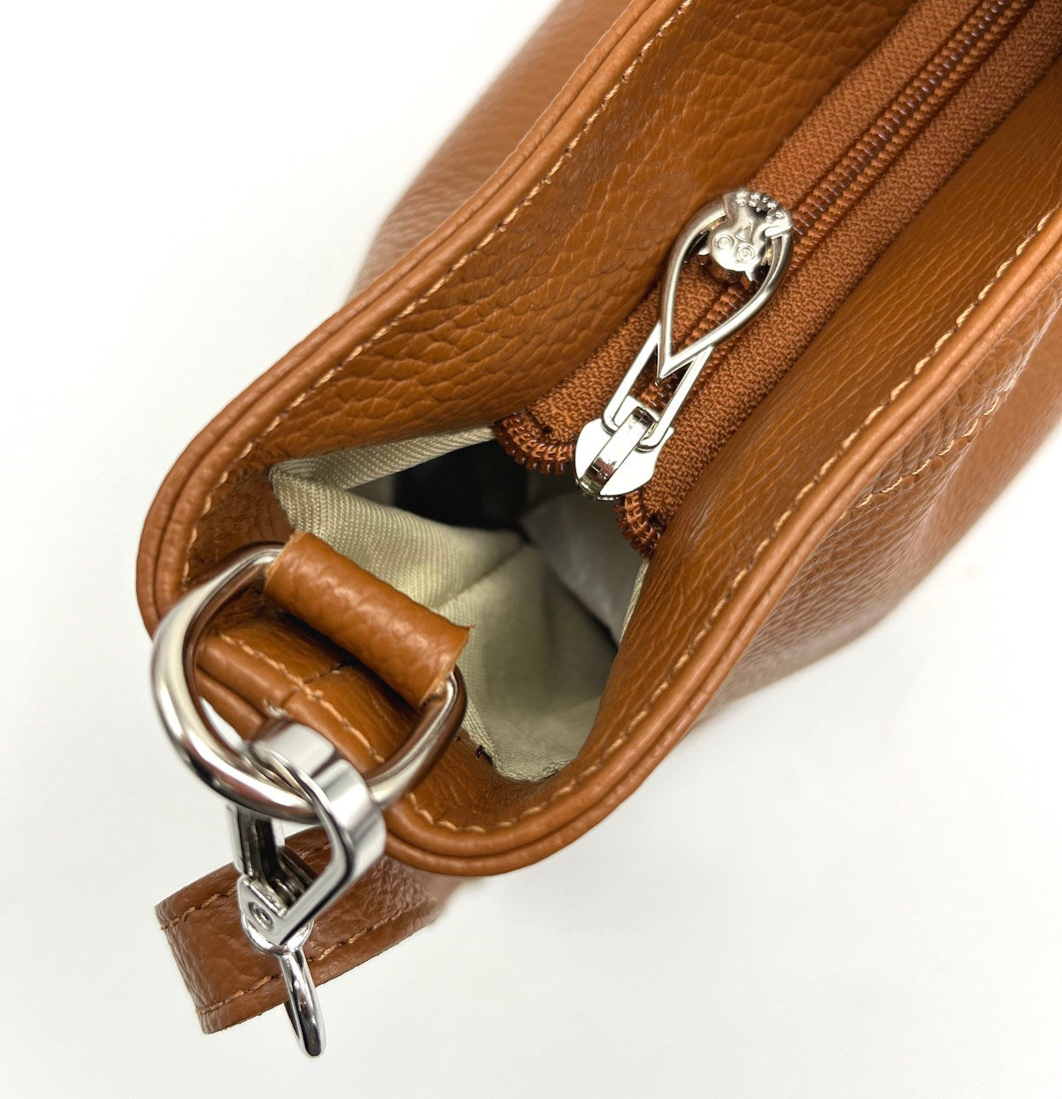 Genuine leather bag, big size, Made in Italy, art. 112477