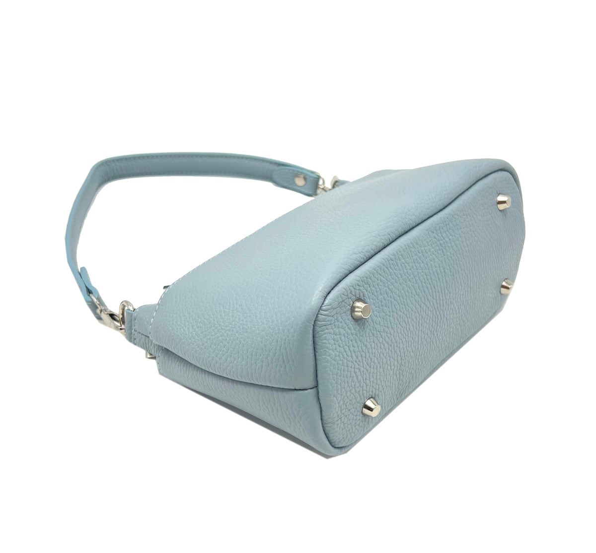 Genuine leather shoulder bag, Made in Italy, art. 112550