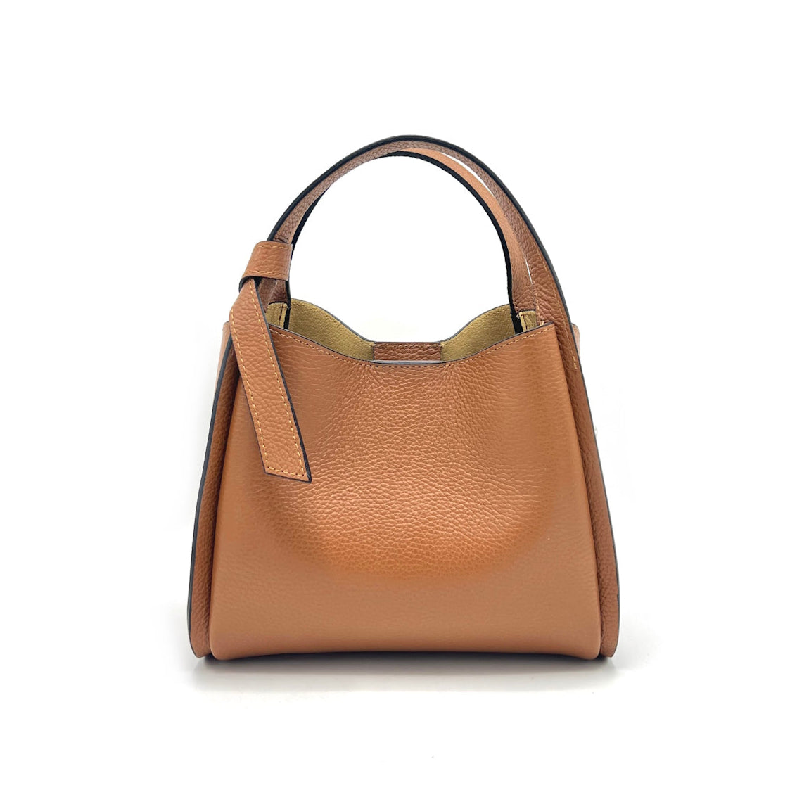 Genuine leather handbag, Made in Italy, art. 112551