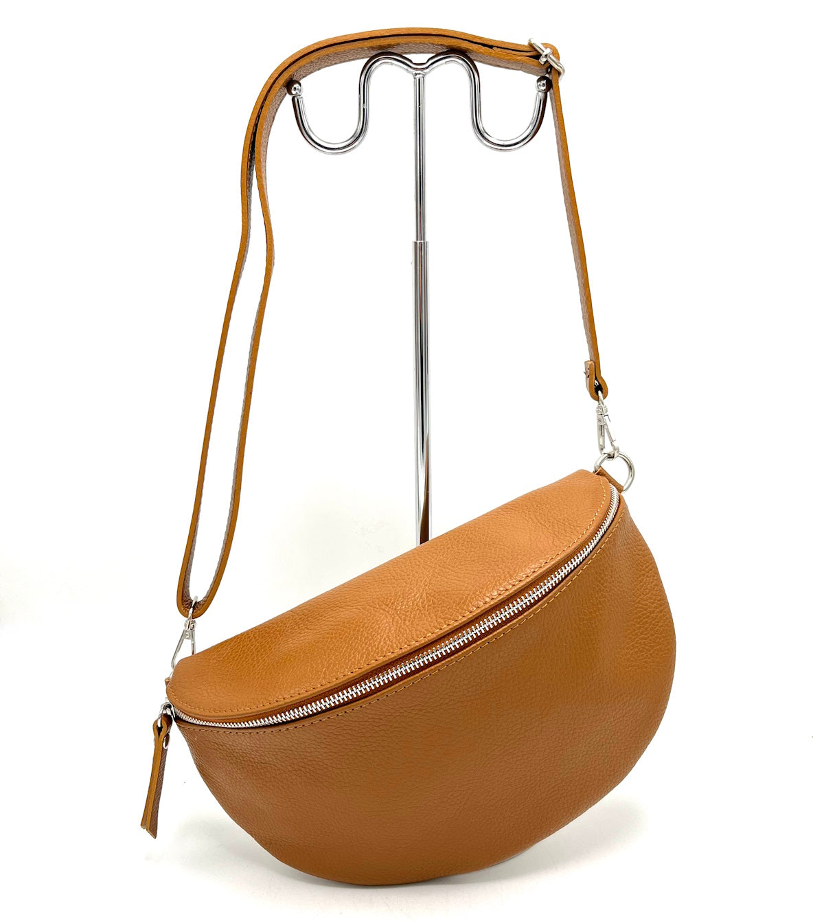 Genuine leather crossbody bag, for women, Made in Italy, art. 112452
