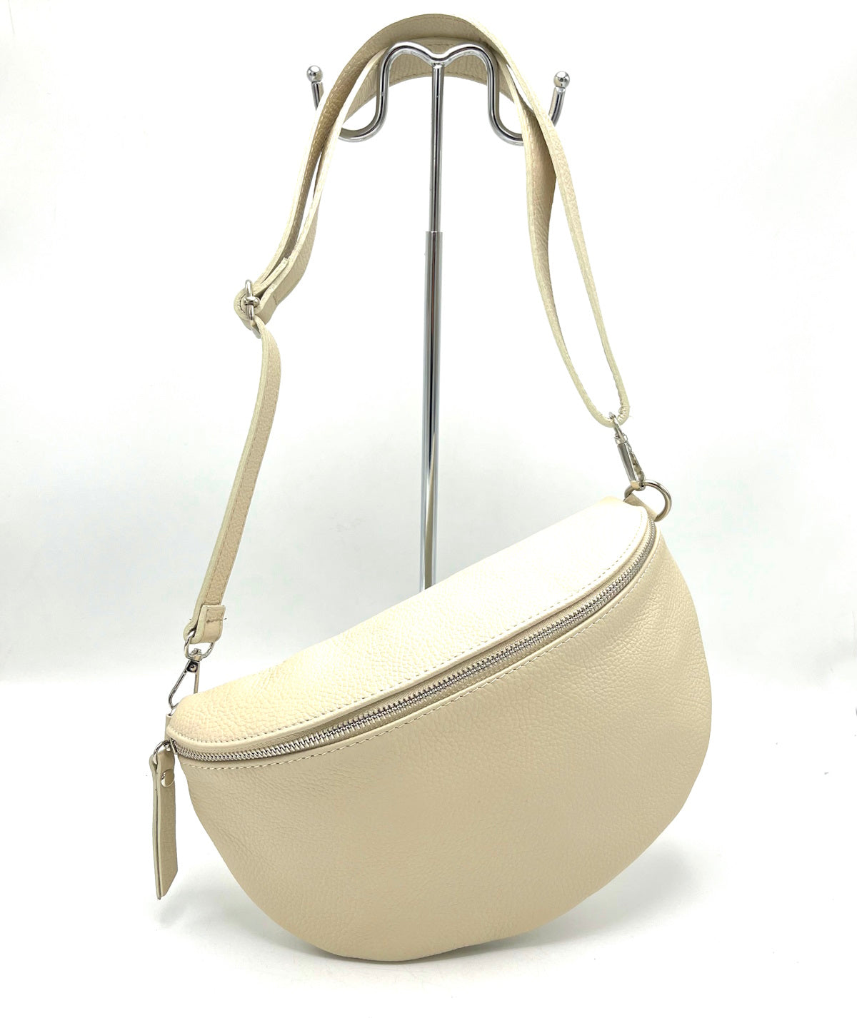 Genuine leather crossbody bag, for women, Made in Italy, art. 112452