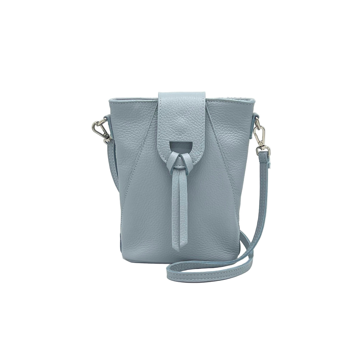 Genuine leather crossbody bag, Made in Italy, art. 112668