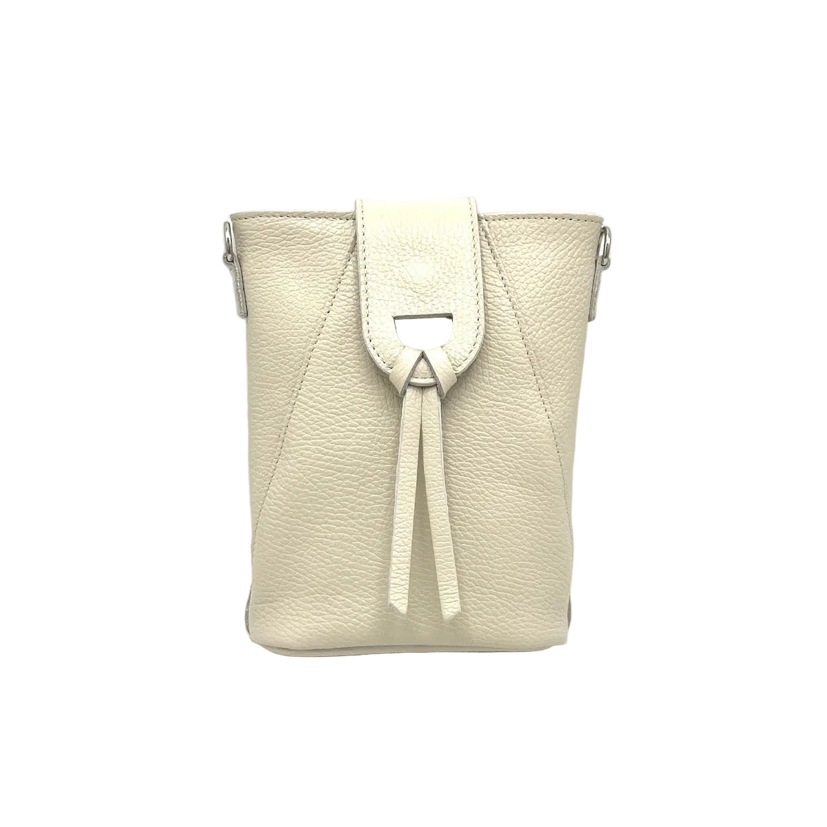 Genuine leather crossbody bag, Made in Italy, art. 112668