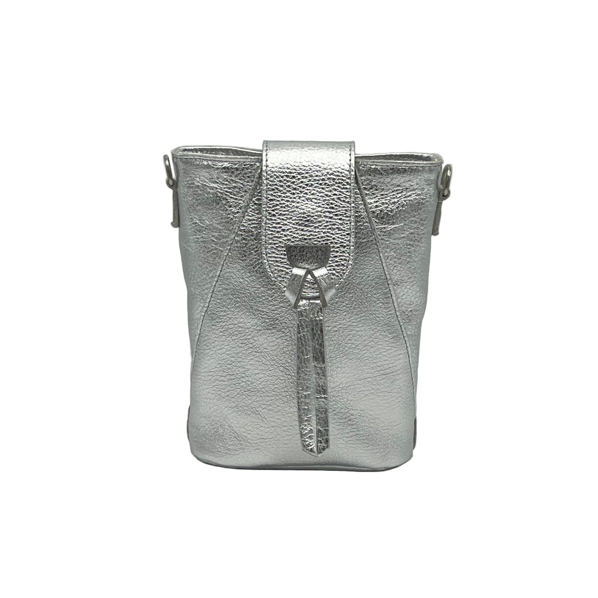 Genuine leather crossbody bag, Made in Italy, art. 112668