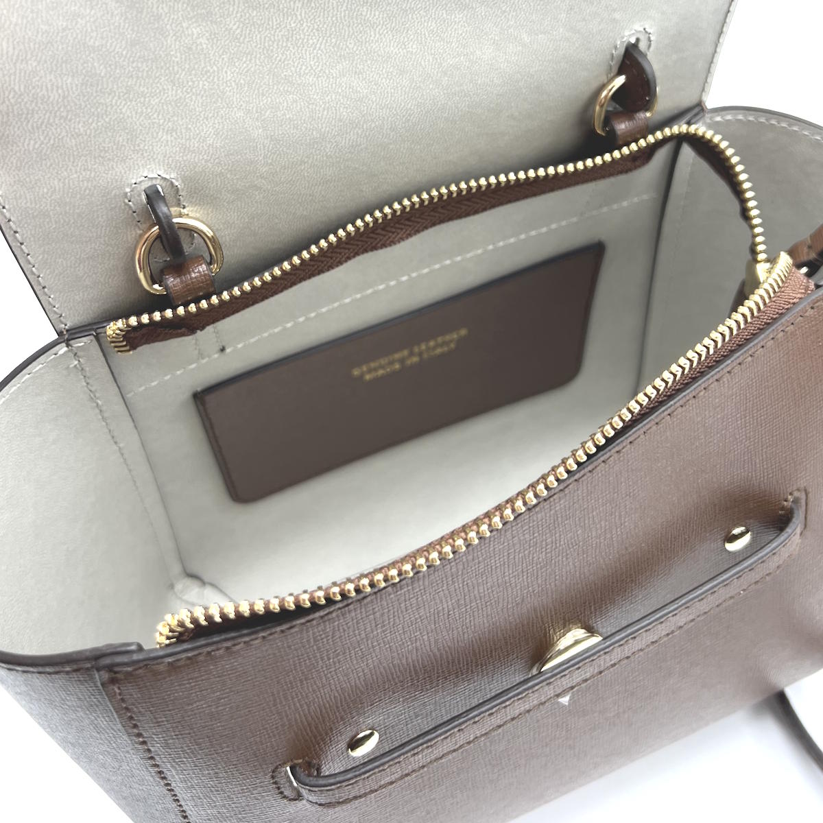 Premium Leather Crossbody Bag for Women – Classic Handbag, Made in Italy, art. 112669