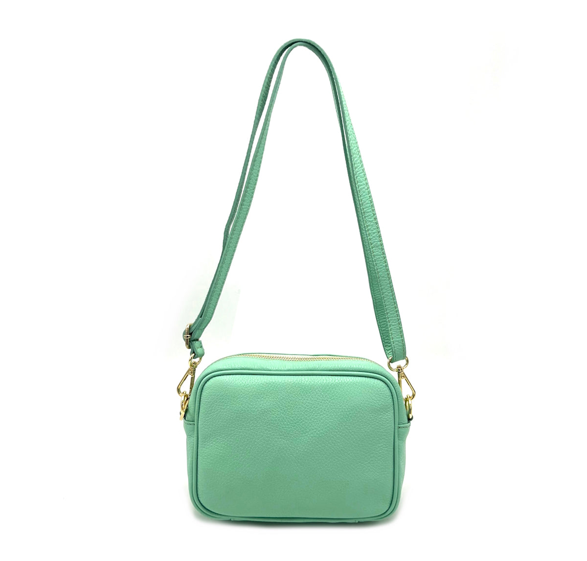 Genuine leather shoulder bag, for women, made in Italy, art. 112414