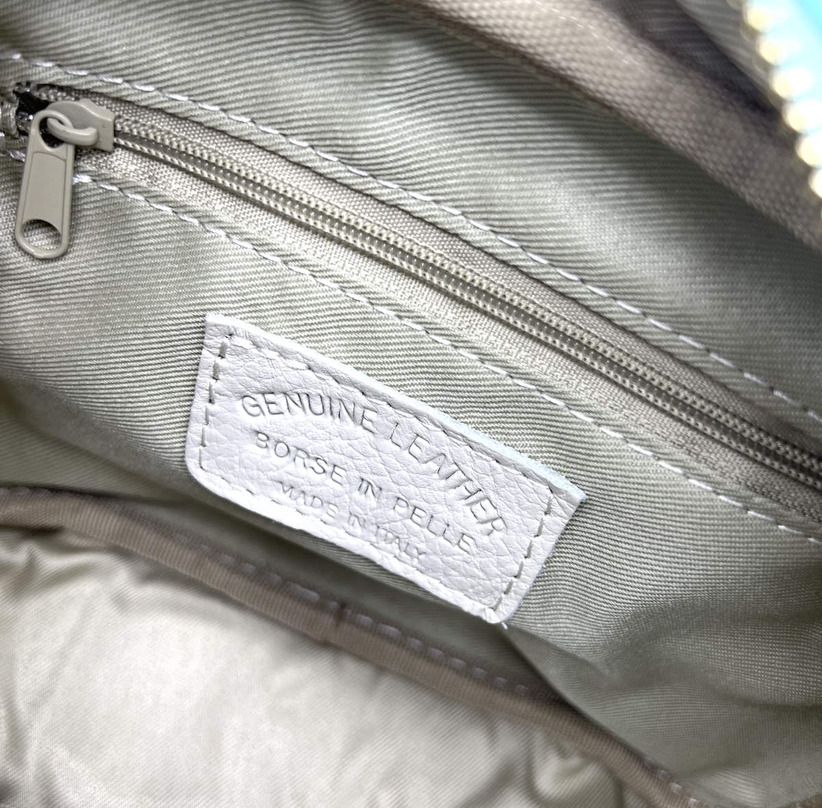 Genuine leather shoulder bag, for women, made in Italy, art. 112414