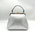 Genuine leather top handle bag, Made in Italy, art. 112463/LA