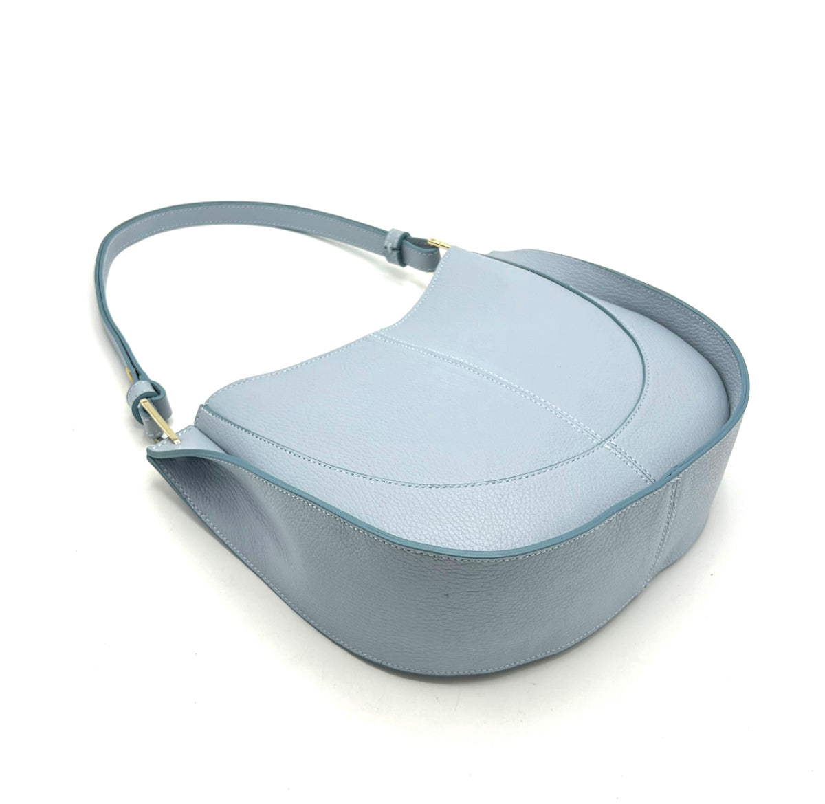 Genuine leather shoulder bag, Made in Italy, art. 112555