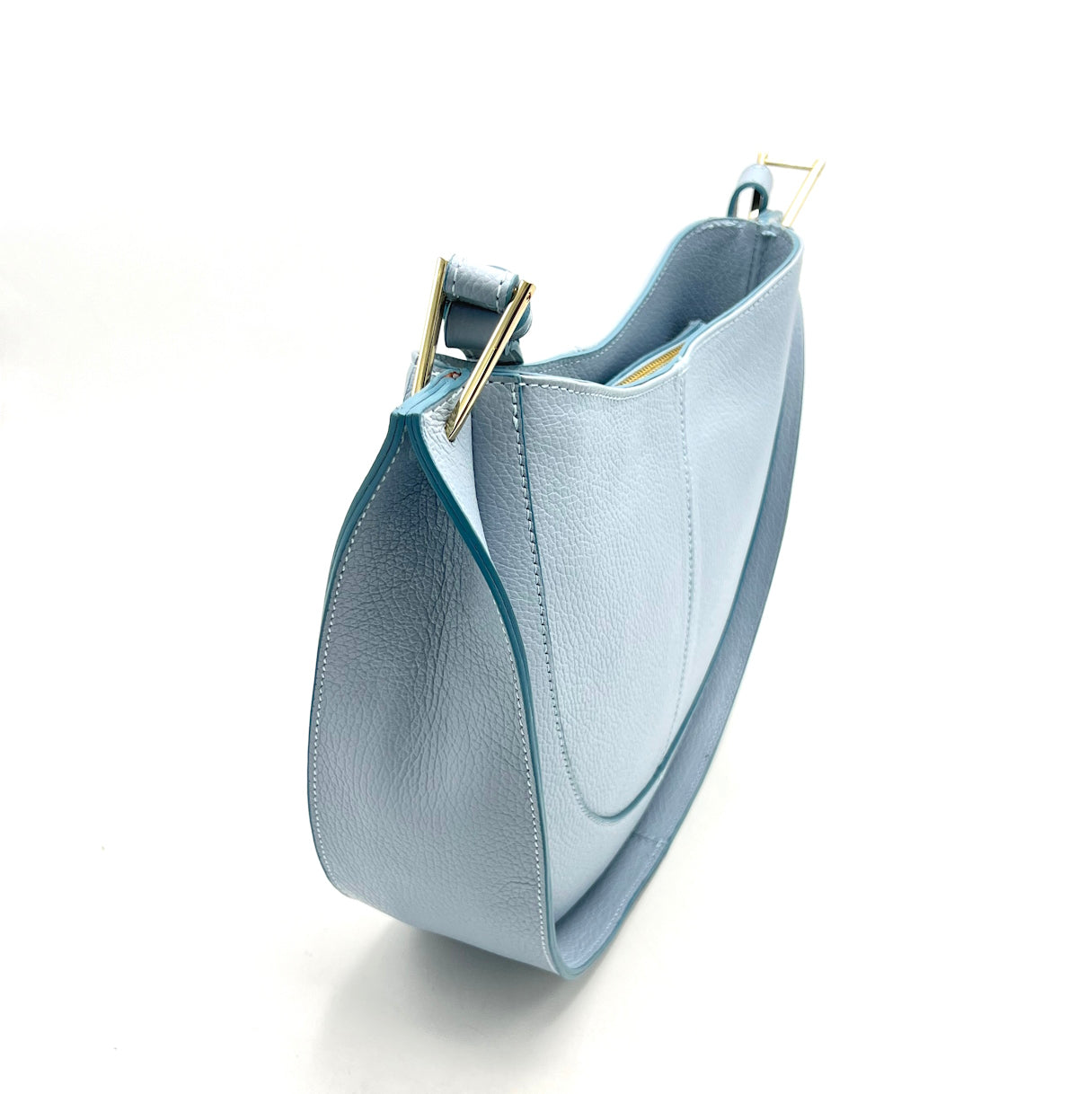 Genuine leather shoulder bag, Made in Italy, art. 112555