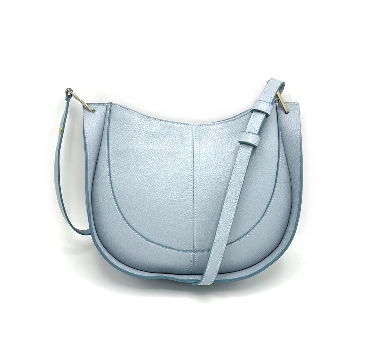 Genuine leather shoulder bag, Made in Italy, art. 112555