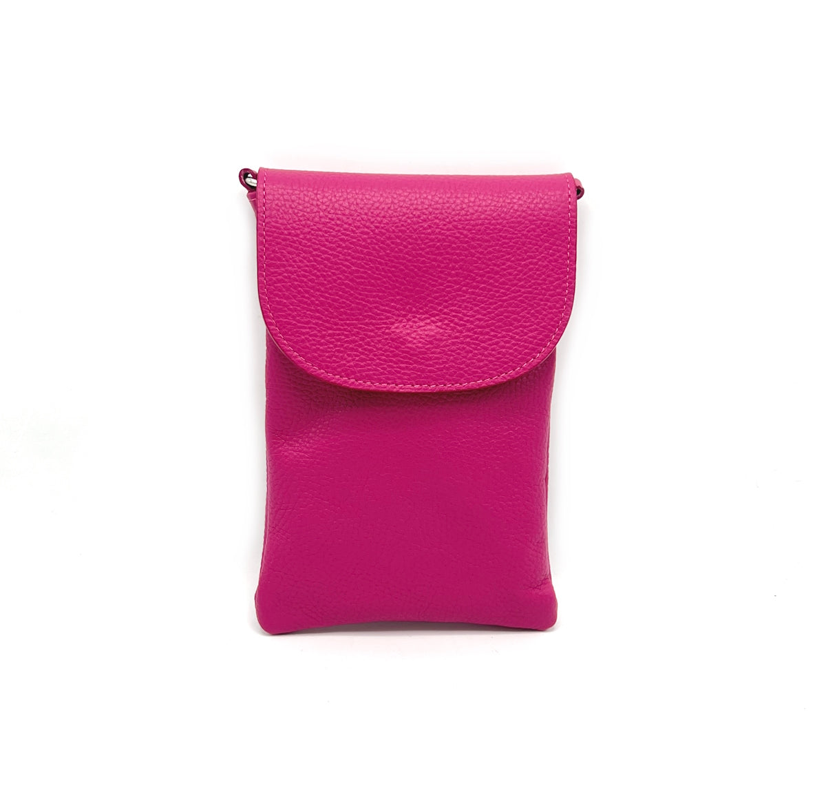 Porta cellulare in vera pelle, Made in Italy, art. 112556