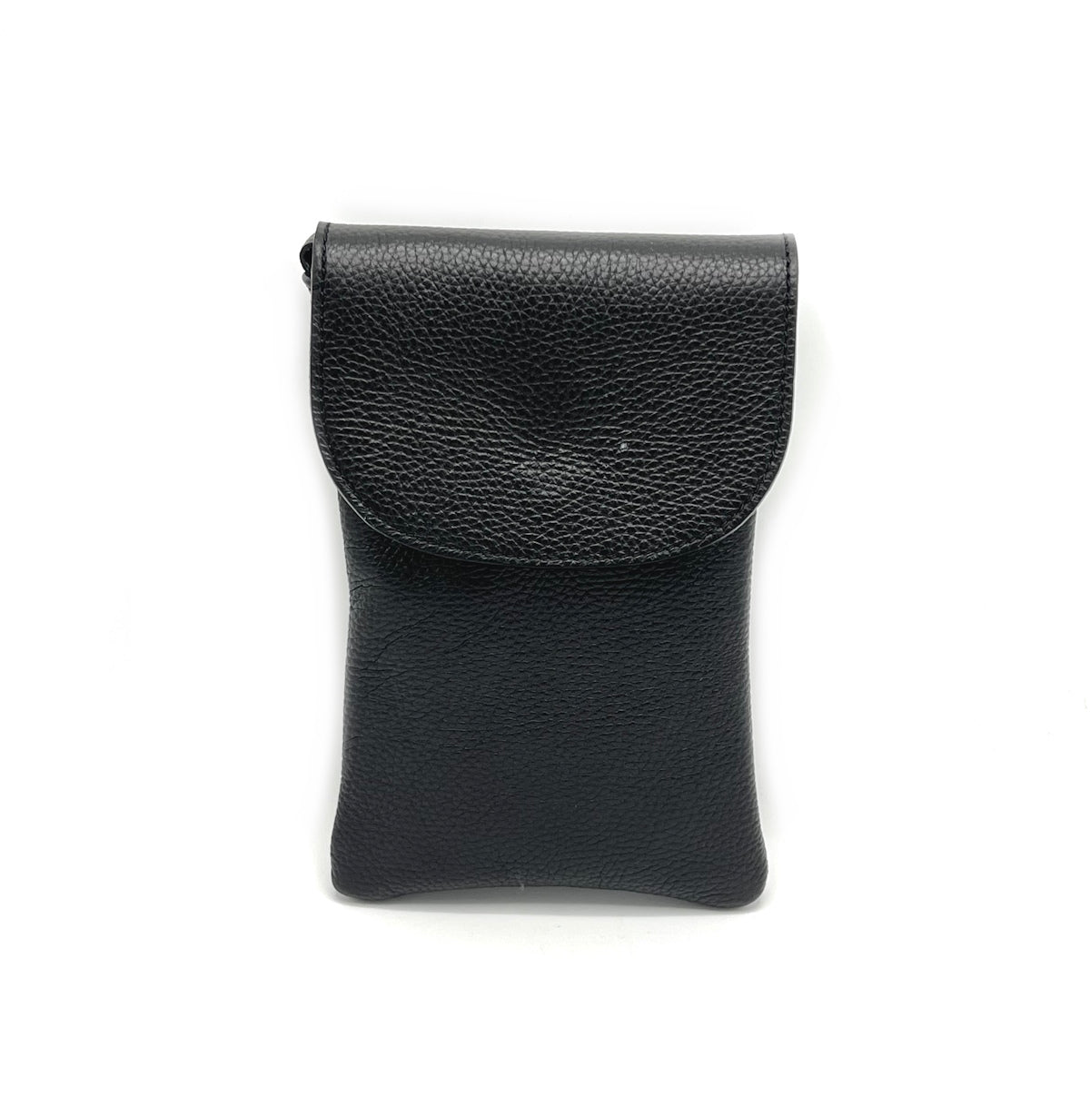 Porta cellulare in vera pelle, Made in Italy, art. 112556