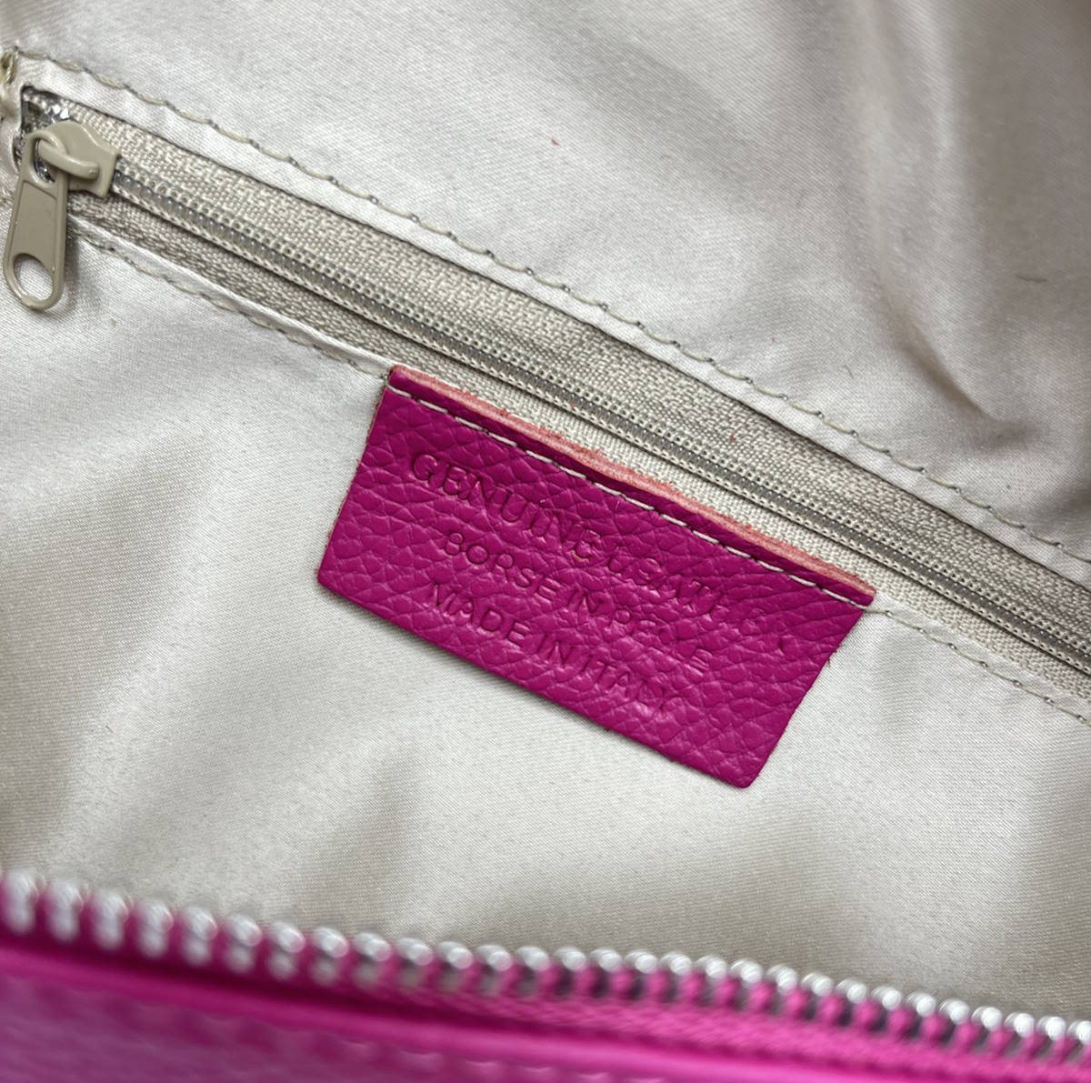 Genuine leather crossbody bag, Made in Italy, art. 112466