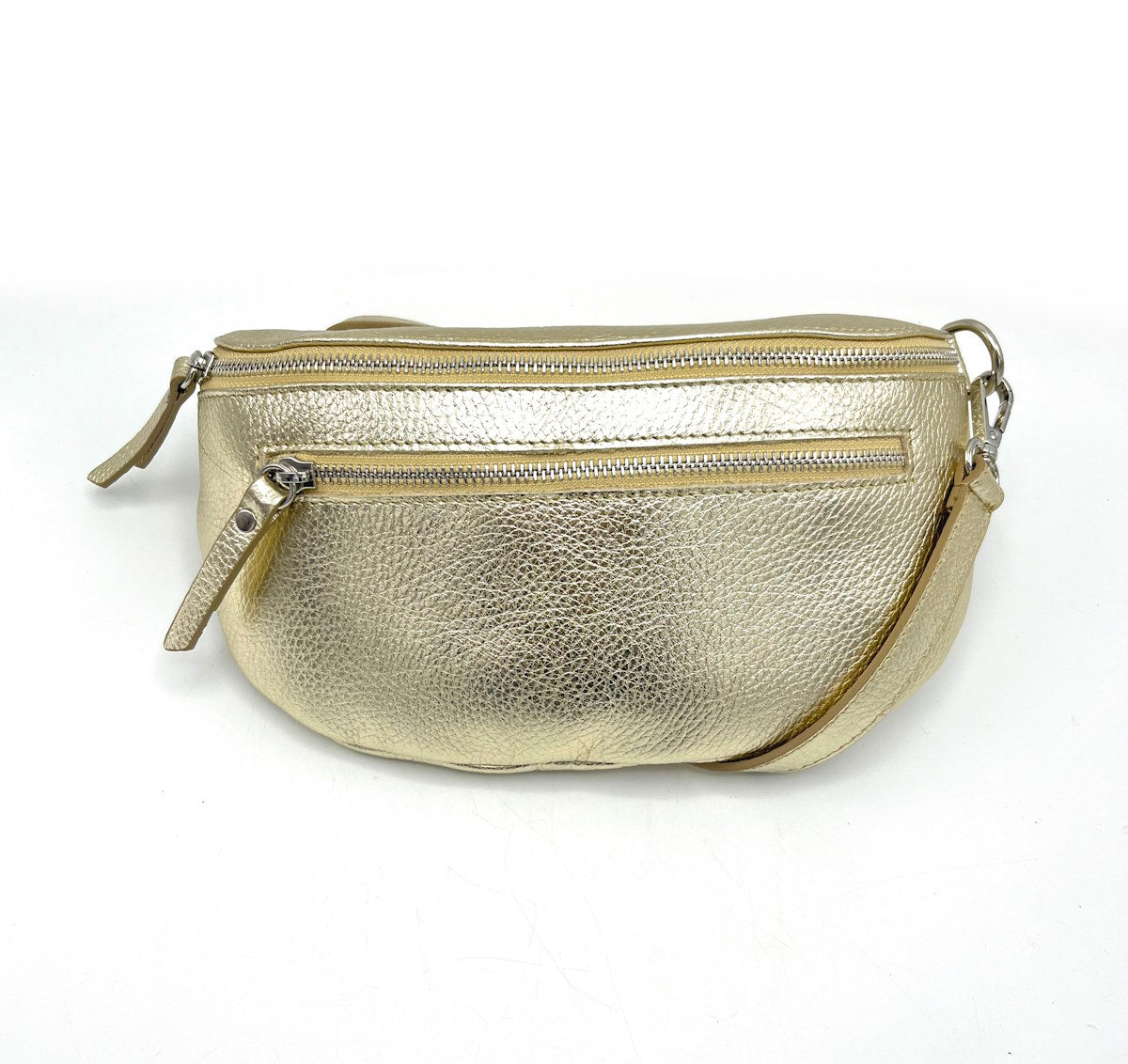 Genuine leather crossbody bag, Made in Italy, art. 112467/LA