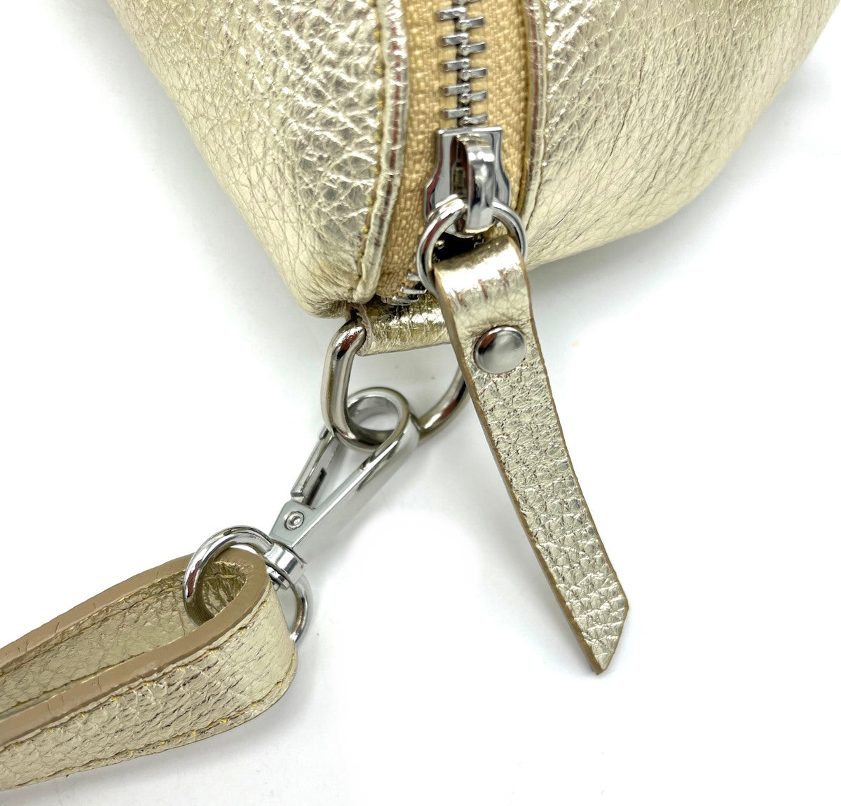 Genuine leather crossbody bag, Made in Italy, art. 112467/LA