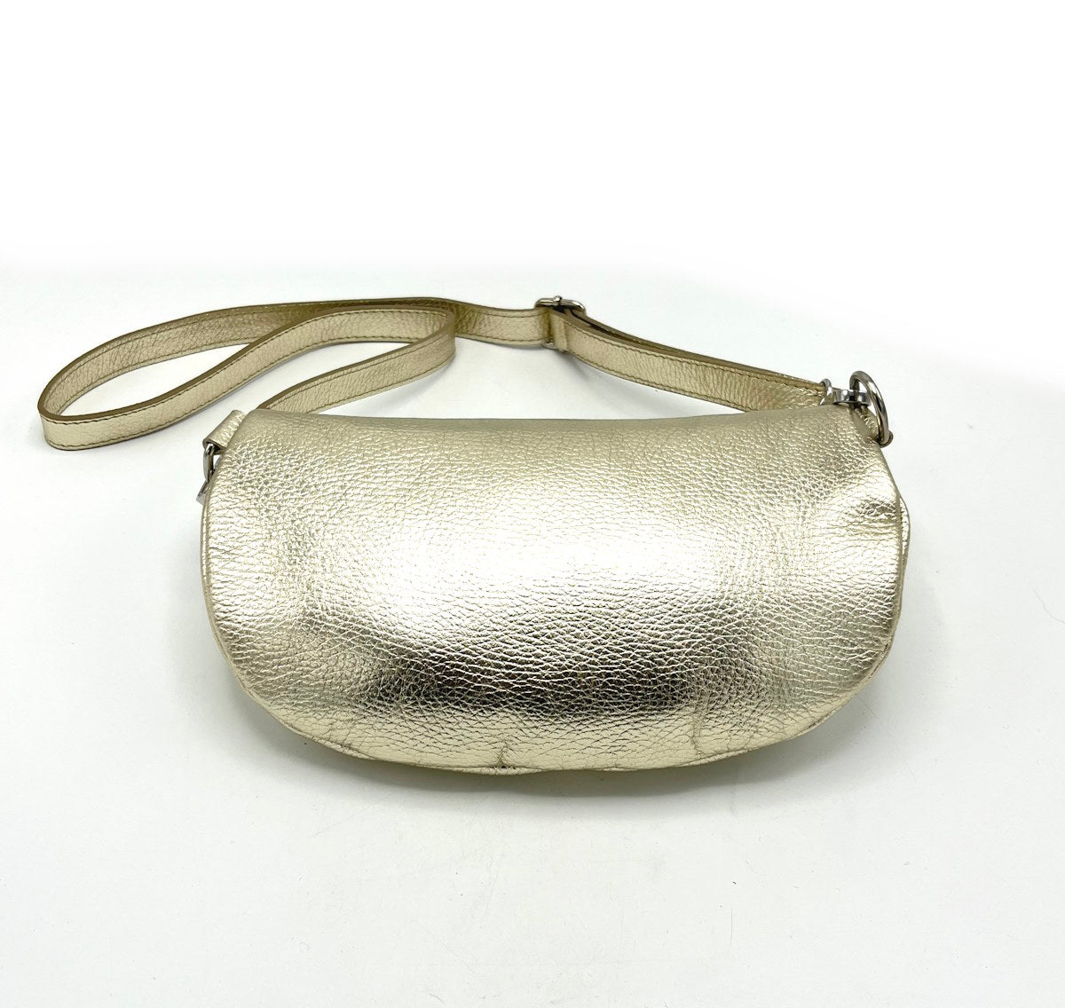 Genuine leather crossbody bag, Made in Italy, art. 112467/LA
