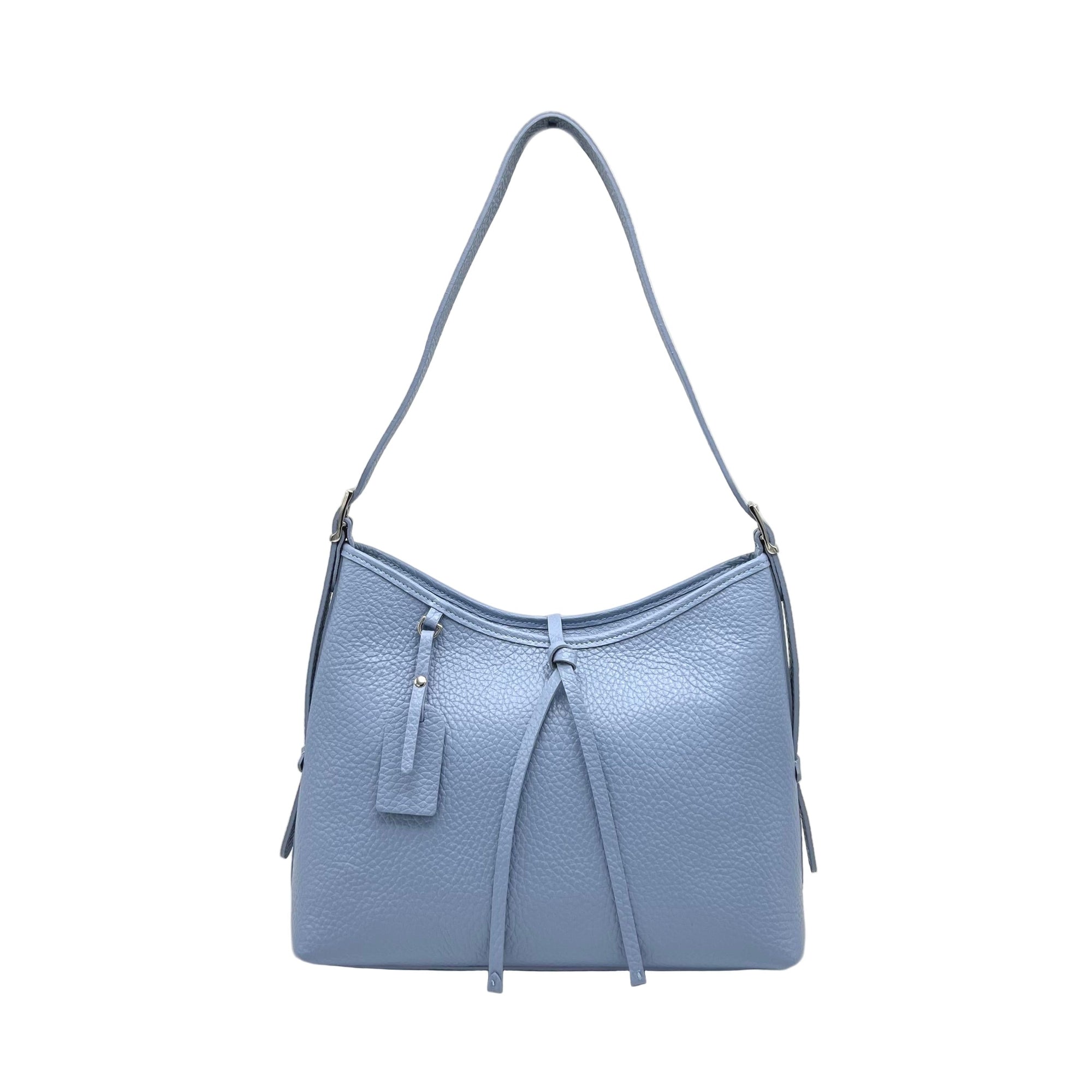 Premium Genuine Calf Leather shoulder Bag for Women, Made in Italy, art. 112670