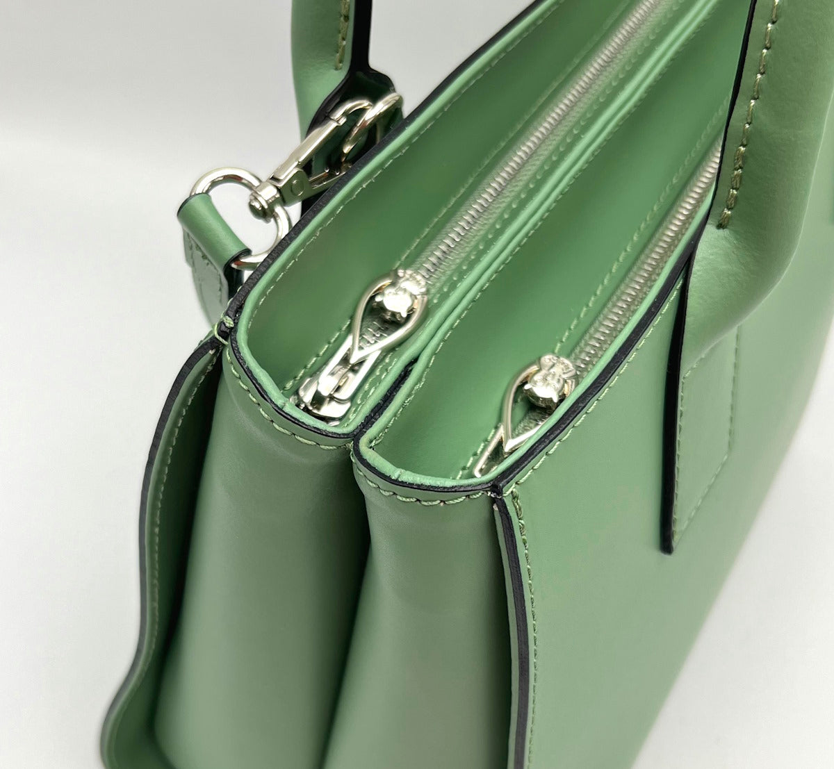 Genuine leather handbag, Made in Italy, art. 112472