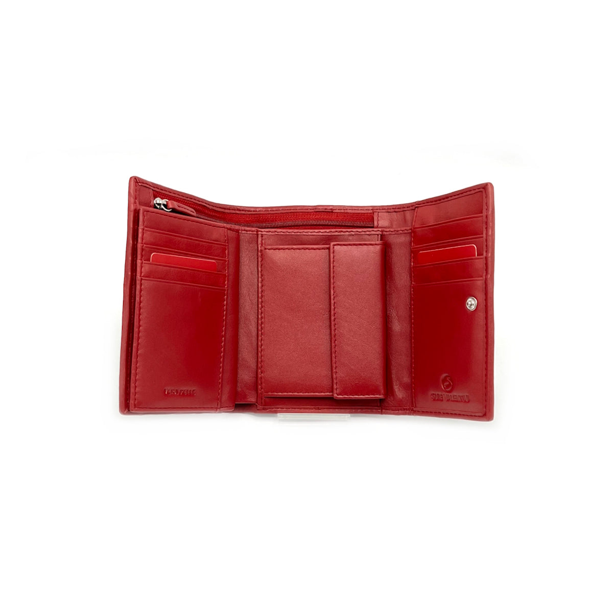 Women's Genuine Leather Patchwork Wallet, art. 156.500