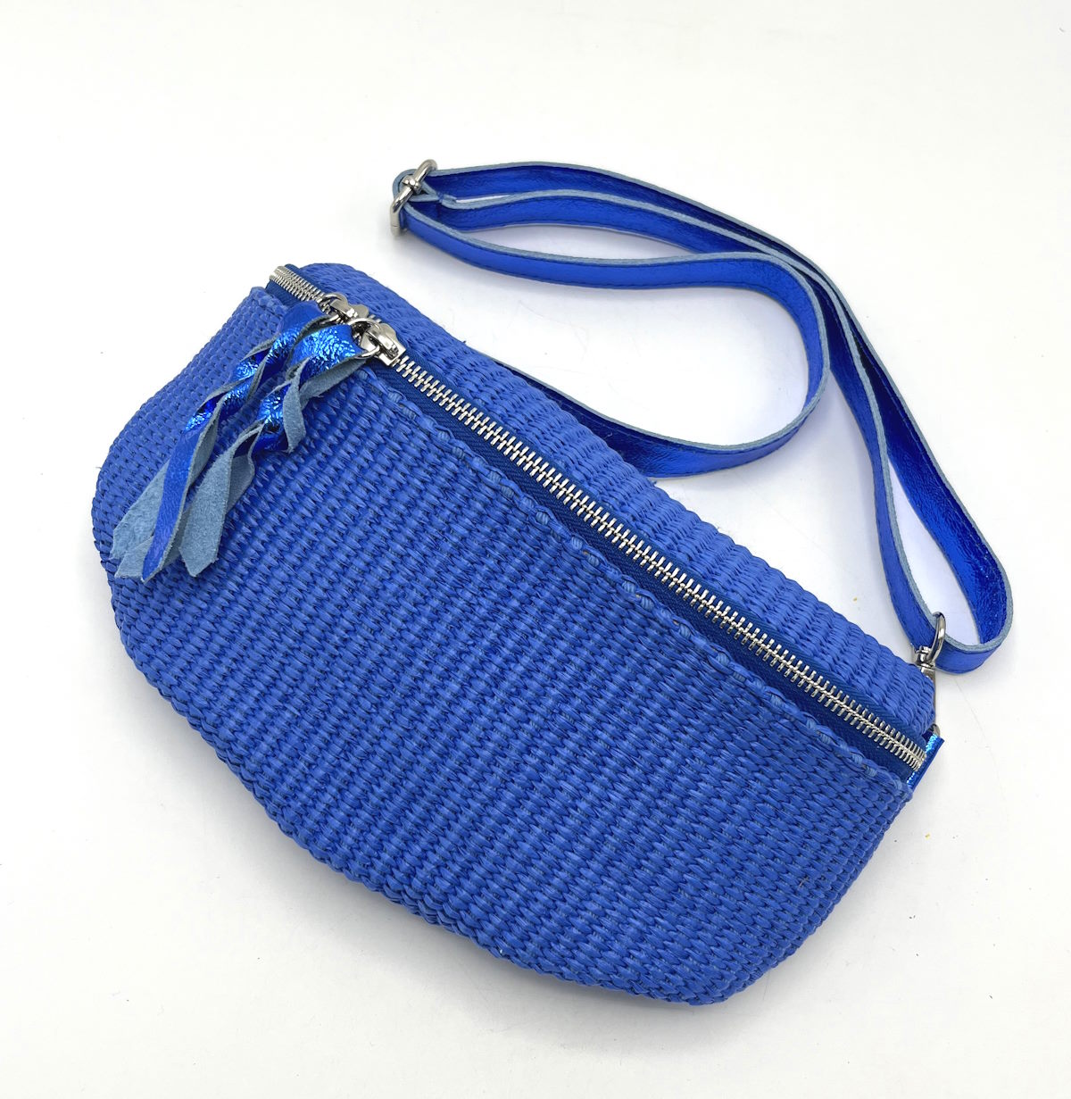 Straw crossbody bag, Made in Italy, art. 112471