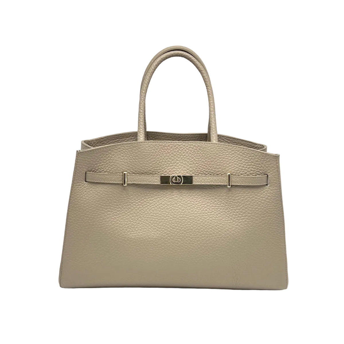 Genuine leather hand bag XL, Made in Italy, art. 112673