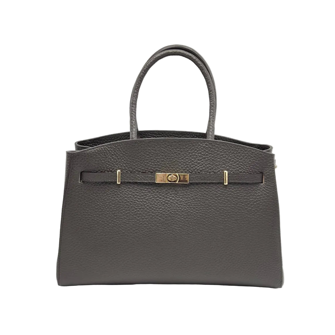 Genuine leather hand bag XL, Made in Italy, art. 112673