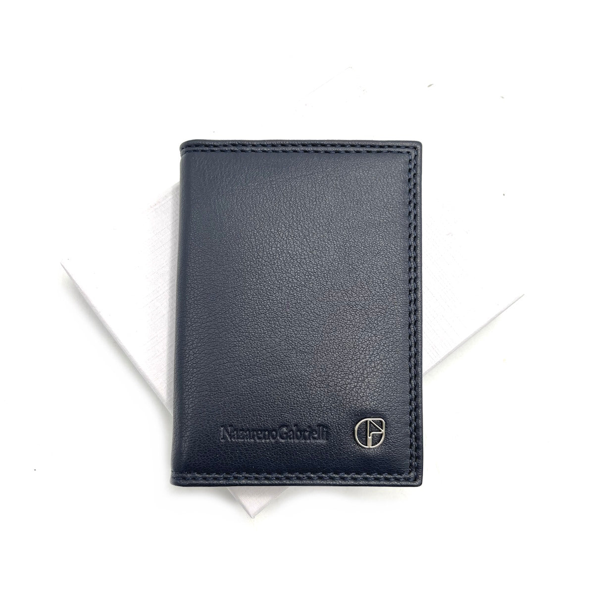Genuine leather card holder, N.Gabrielli, art. PDK391-23