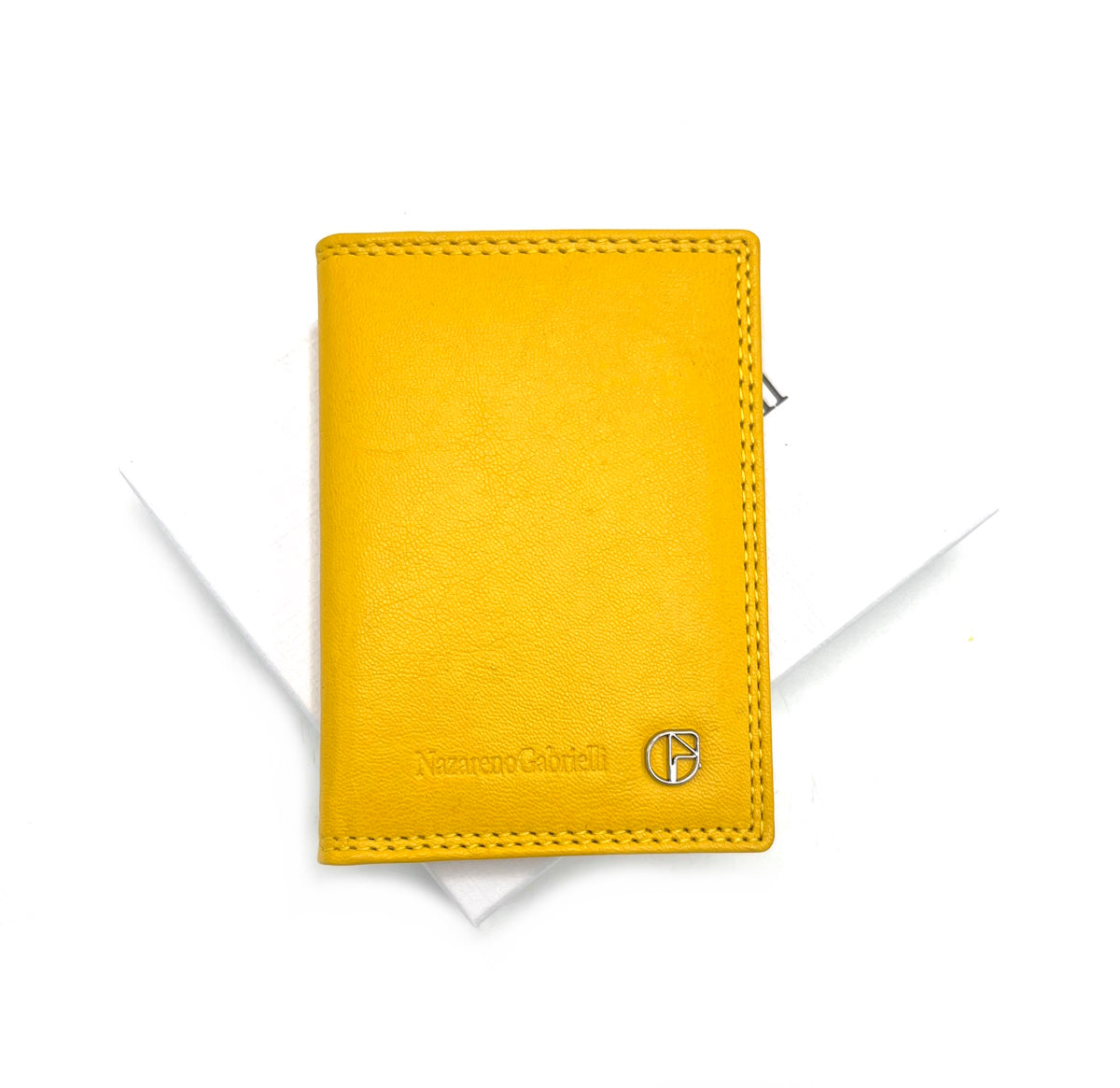 Portacarte in vera pelle, N.Gabrielli, art. PDK391-23