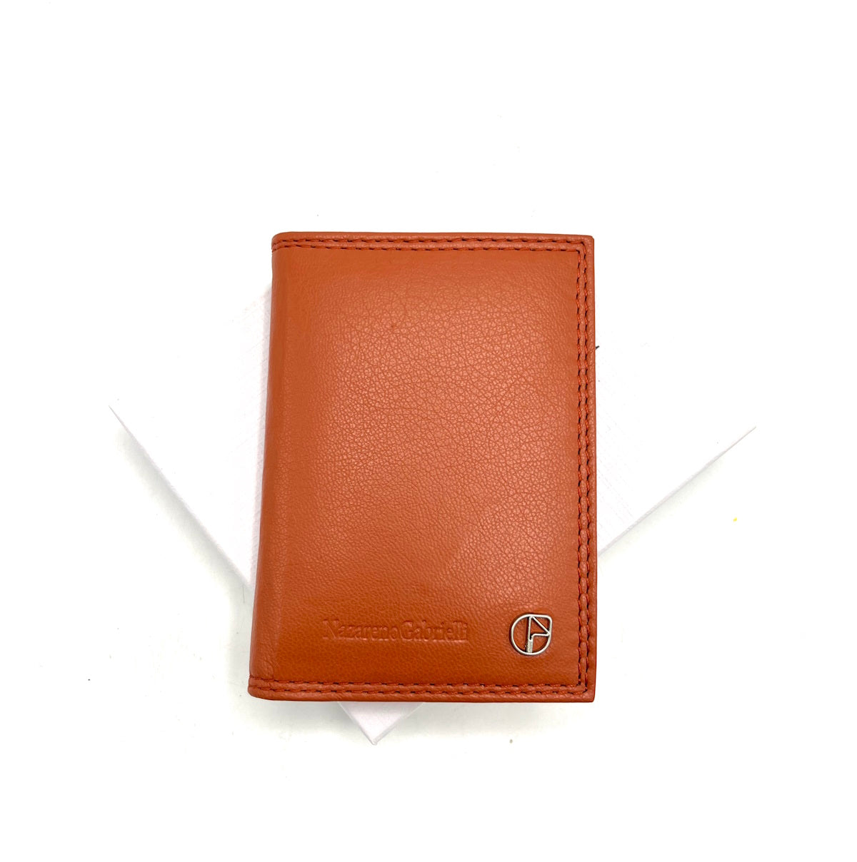 Portacarte in vera pelle, N.Gabrielli, art. PDK391-23