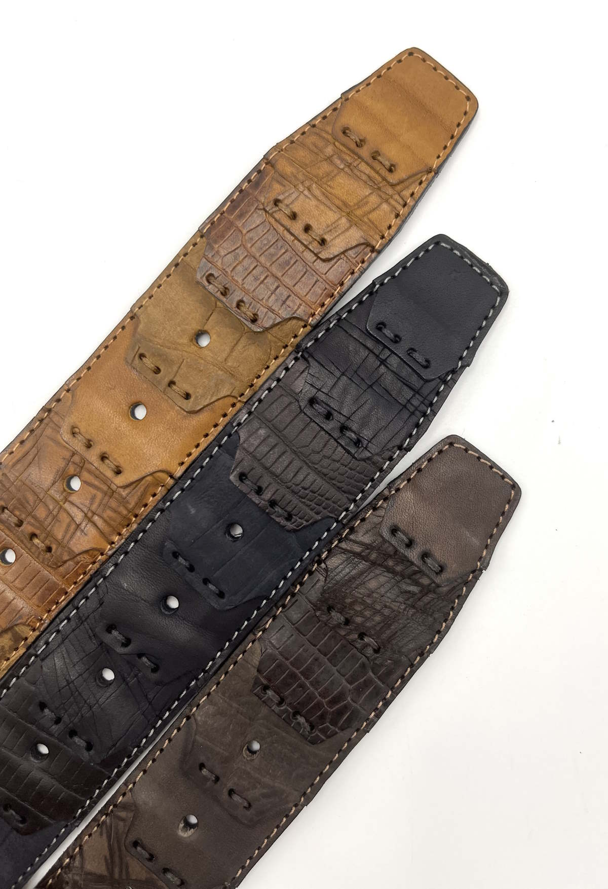 Genuine leather belt, Handmade in Italy, art. A3367/40