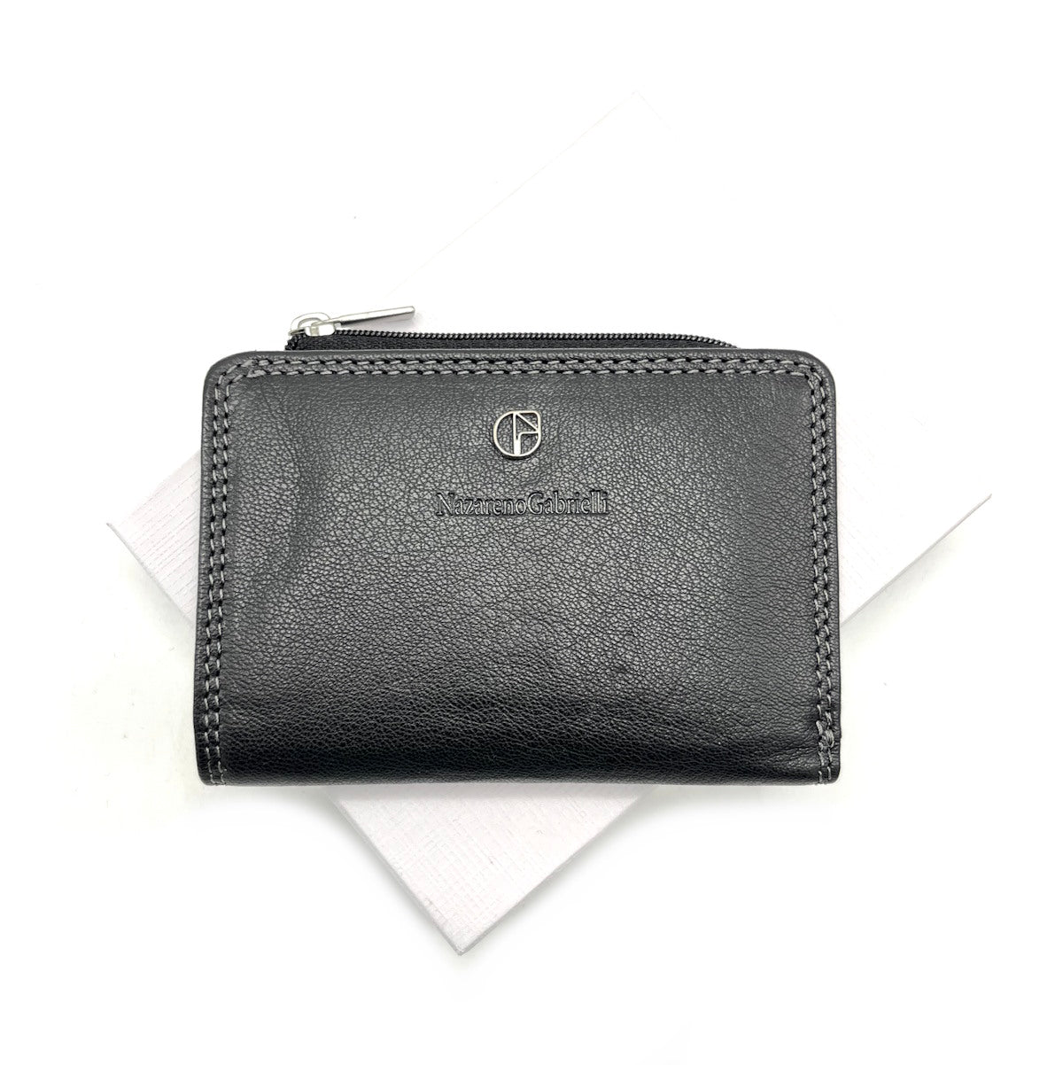 Genuine leather wallet, N.Gabrielli, art. PDK391-77