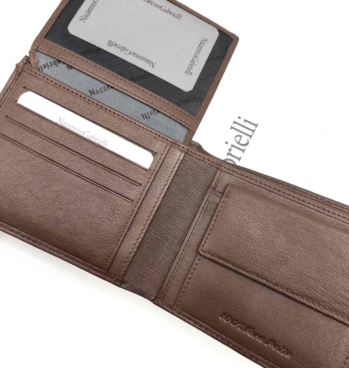 Portafoglio in vera pelle, N.Gabrielli, art. PDK383-1