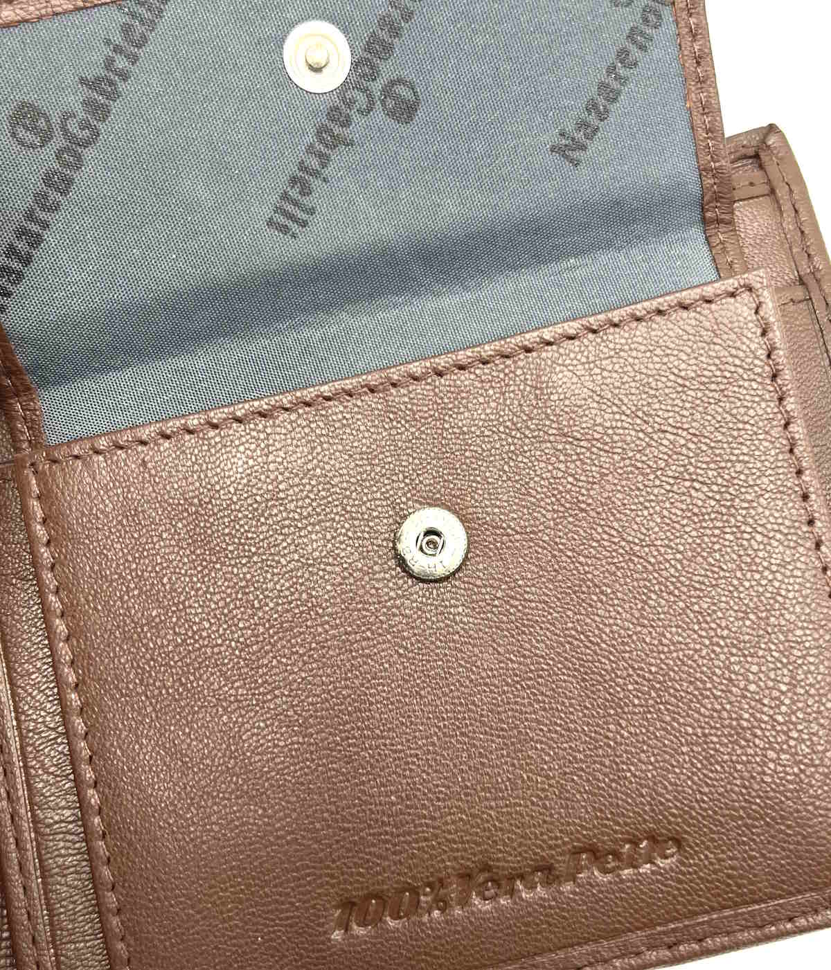 Portafoglio in vera pelle, N.Gabrielli, art. PDK383-1